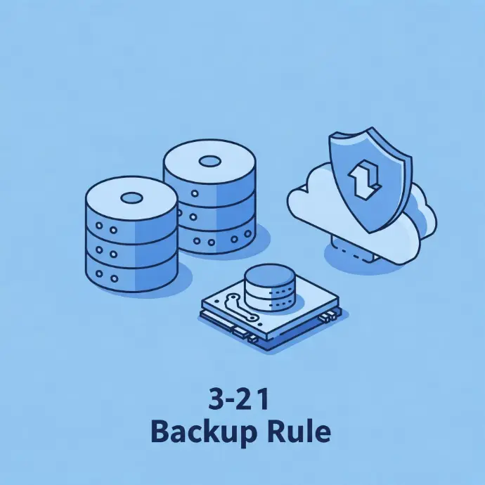 regla 3-2-1 en respaldos